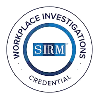 SHRM Work Place Investigations Certificate logo